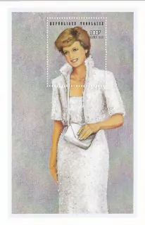 Togo známky, Princezna Diana